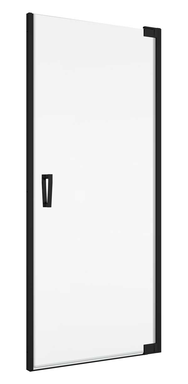 SanSwiss Cadura CA1C Drzwi Prysznicowe Prawe BLACK NA WYMIAR (50-100 cm) Szkło Przezroczyste (CA1CDSM10607)